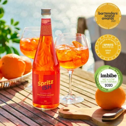 Spritz ISH 750 ml., Alkoholfri cocktail.