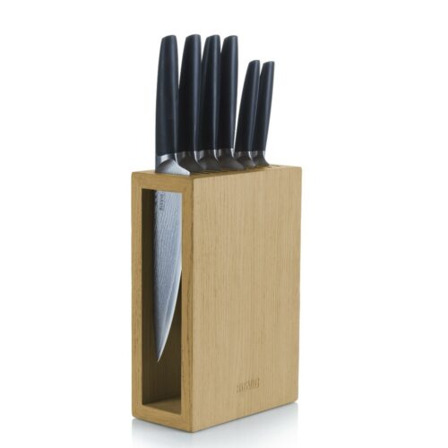 Risvig Lignus Knivblok egetræ 11 knive