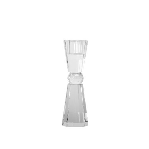 House of Sander Nellike lysestage 15cm - Clear