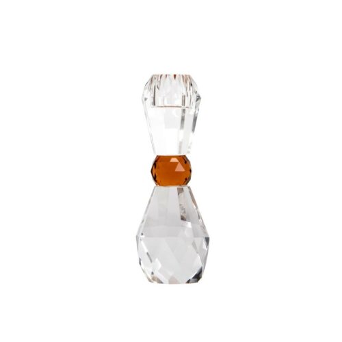 House of Sander Rejnfan lysestage, Clear-Amber.