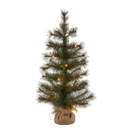 Lille juletræ med LED-lys
